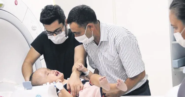 Minik Sercan ameliyat edildi