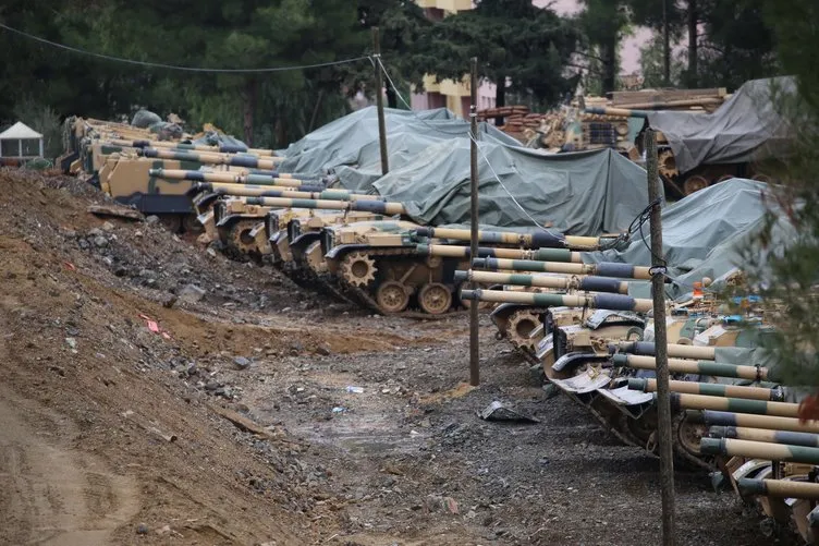 Burası Afrin’in tam karşısı.. Operasyon öncesi hazırlıklar tamamlandı