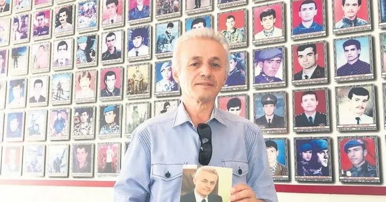 Vatan hasretini şehitlere adadı