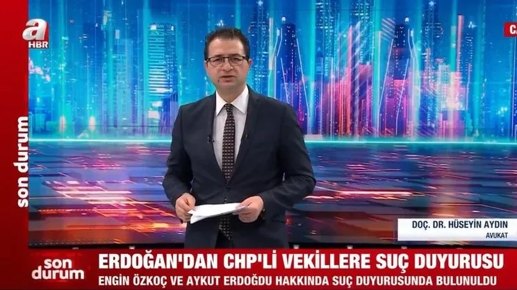 Son dakika: Başkan Erdoğan'dan CHP'li Engin Özkoç ve Aykut Erdoğdu hakkında suç duyurusu | Video