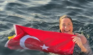 Aysu Türkoğlu, Tsugaru Kanalı’nı geçerek tarihe adını yazdırdı!