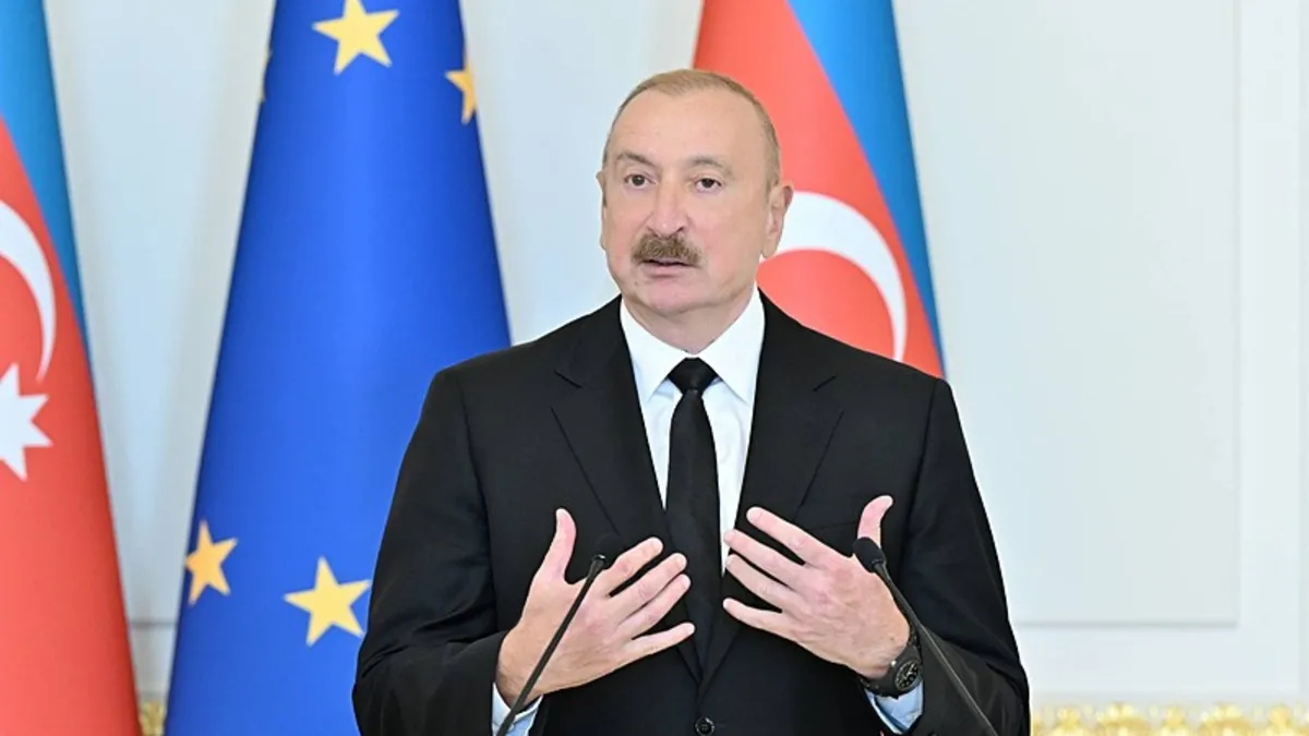 Azerbaycan Cumhurbaşkanı İlham Aliyev ve Türkiye Cumhurbaşkanı Recep Tayyip Erdoğan