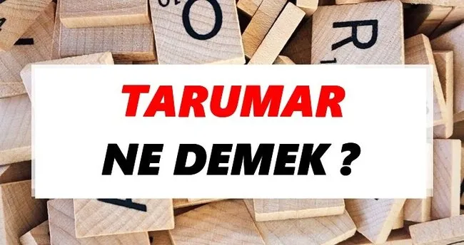 Tarumar Ne Demek? TDK’ya Göre Tarumar Sözlük Anlamı Nedir?