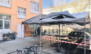 Berlin’de cami kundaklandı