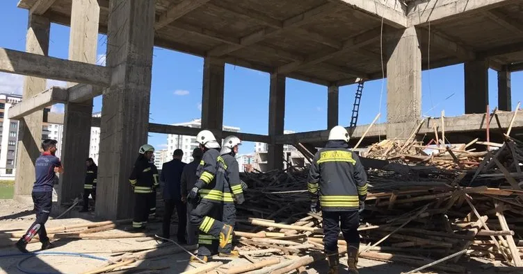 Diyarbakır’da inşaat alanında çökme: 6 kişi yaralandı