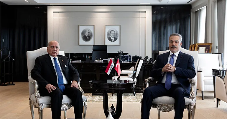 Bakan Fidan, Iraklı mevkidaşı ile görüştü!