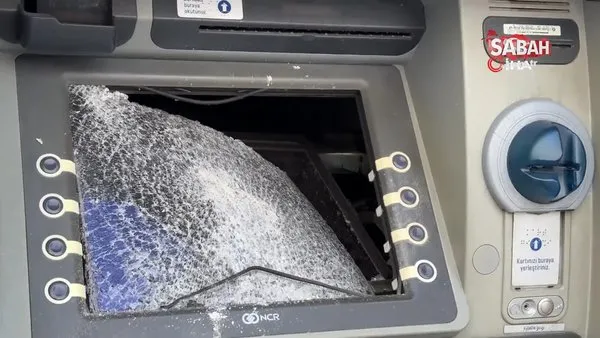 Sakarya’da banka ATM’lerine saldırdılar | Video