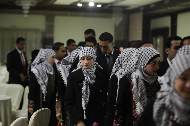 Gazze’de toplu nikah