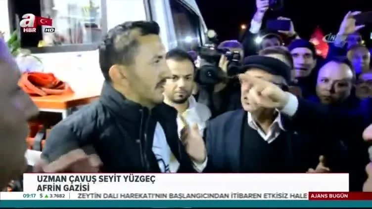 Tokatlı gaziye coşkulu karşılama