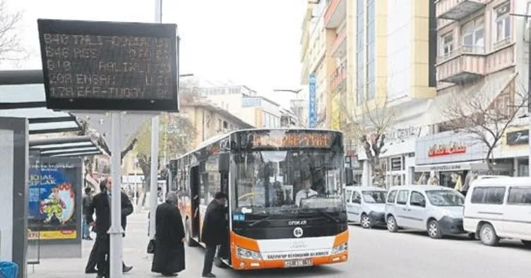 Gaziantep’e 22 yeni otobüs