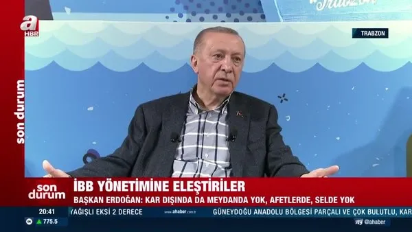 Son dakika: Başkan Erdoğan'dan İBB'ye sert tepki: Yaptığımız tünelleri kapatıyorlar | Video