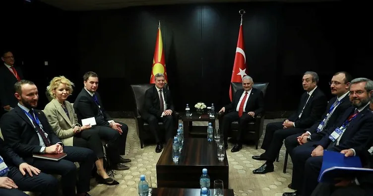 Başbakan Yıldırım, Arnavutluk ve Moldova Cumhurbaşkanlarıyla görüştü