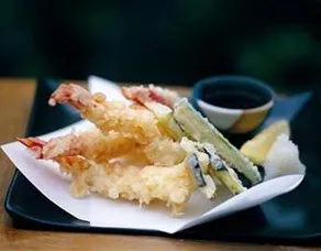 Tempura Karides ve Sebzeler