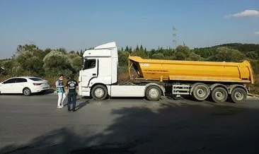 Arnavutköy’de hafriyat kamyonlarına sıkı denetim