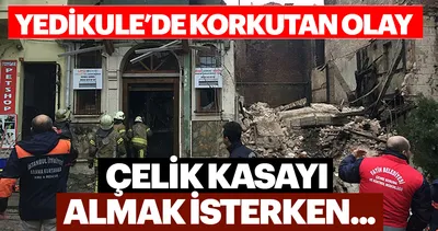 Son dakika: Yedikule’de bir bina çöktü!