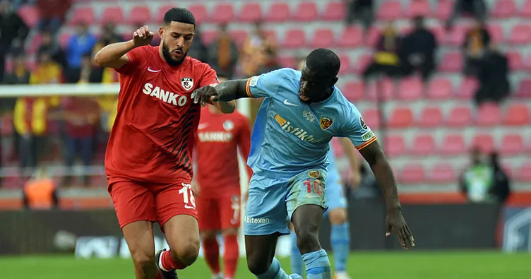 Kayserispor ile Gaziantep FK puanları paylaştı!