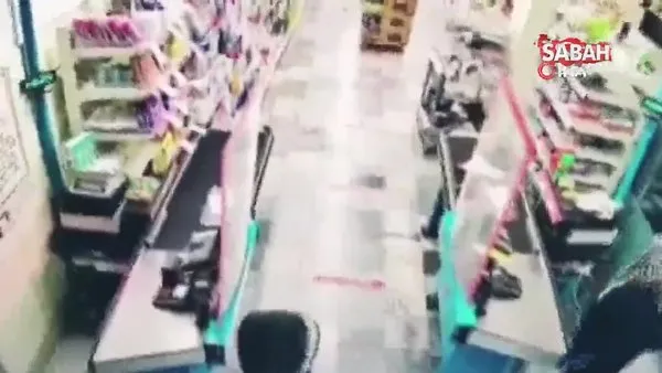 Şanlıurfa’da markette silahlı soygun girişimi | Video