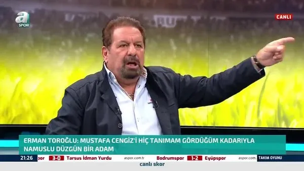 ️Erman Toroğlu: Mustafa Cengiz hırsız değil