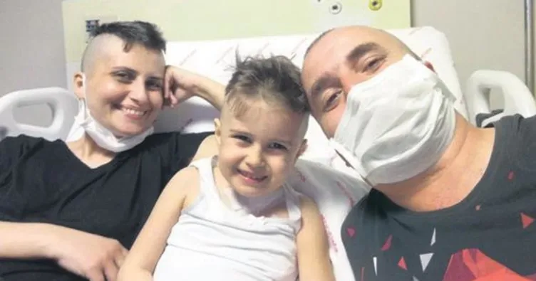 Babasının iliği yüzde 98.5 tuttu