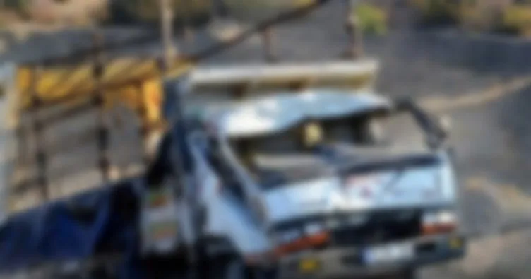 Konya’da kamyon uçuruma yuvarlandı: 1 ölü