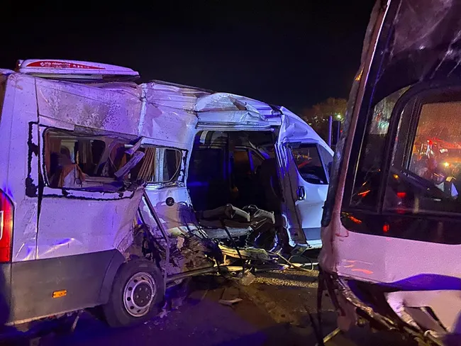 İşçi Servisi Kazası