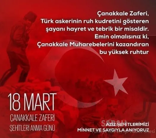 18 Mart Canakkale Zaferi Resimli Mesajlar