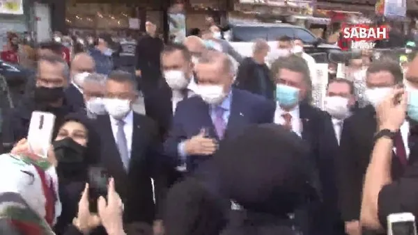 Başkan Erdoğan, Cuma namazı için Eyüp Sultan Camii'ne geldi | Video
