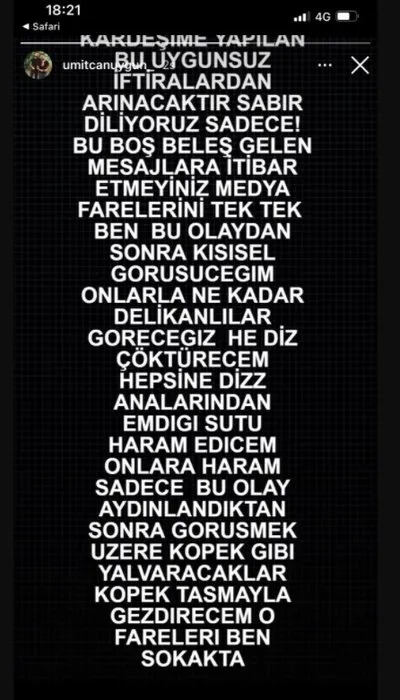 SON DAKİKA: Esra Hankulu Ümitcan Uygun ile kaldığı evde ölü bulundu! Ağabeyi instagram hesabından tehditler savurdu