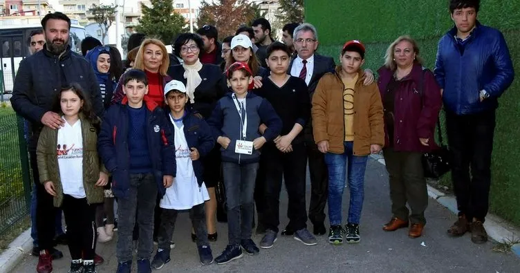 Azerbaycanlı şehitlerin çocuklarından Aliağa ziyareti