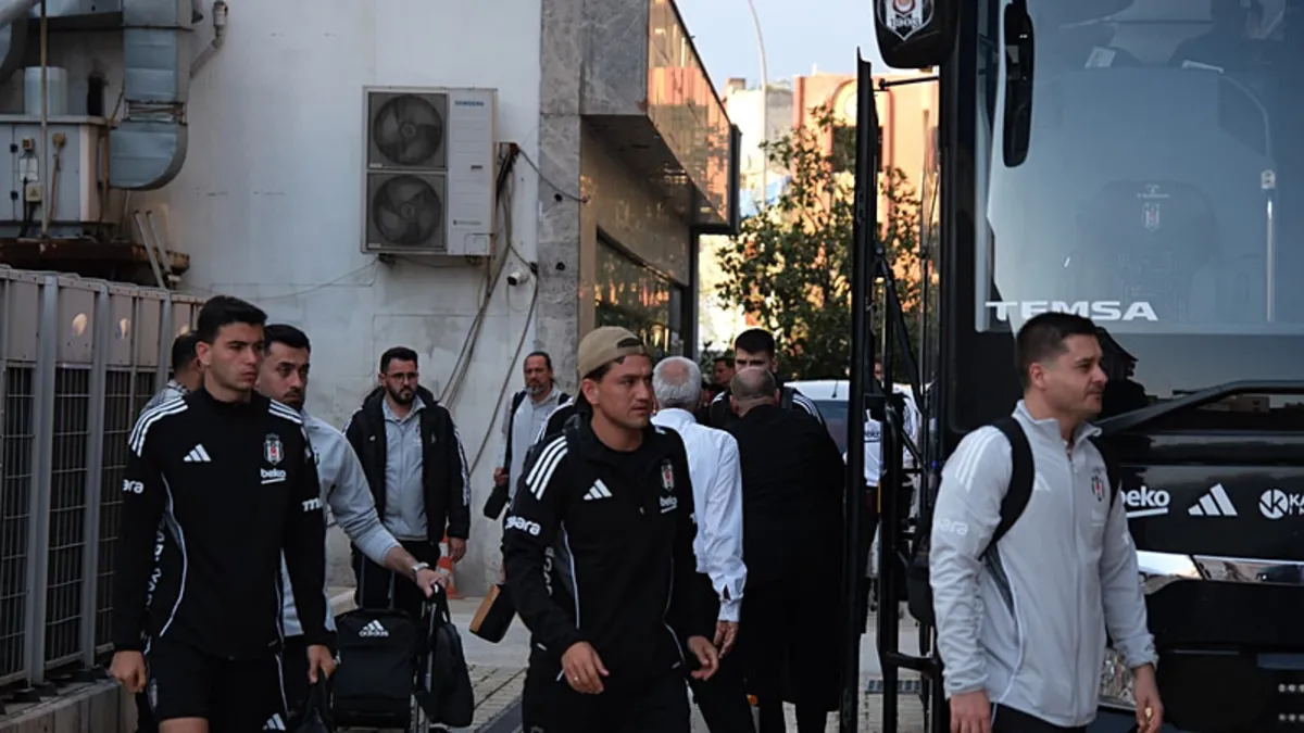 Beşiktaş kafilesi, Gaziantep’te!