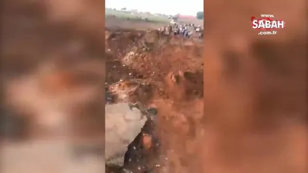 Nijerya'da meteor düştü iddiası! Sosyal medya bu görüntüleri konuşuyor! | Video