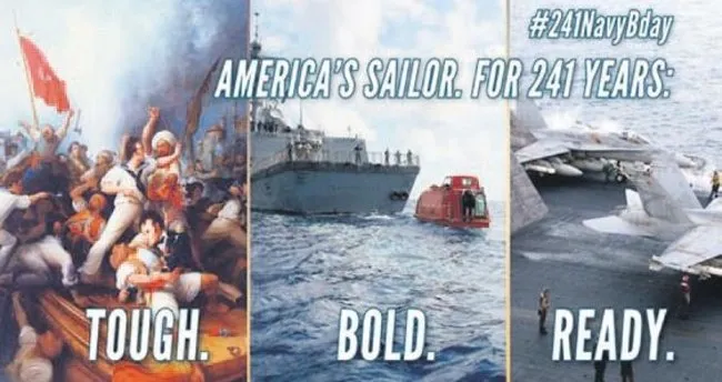 ABD Donanması’ndan skandal paylaşım
