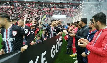 Samsunspor 1. Lig’de şampiyonluğu garantiledi!