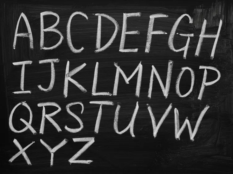 Alfabe Harfleri Sırası - A’dan Z’ye Alfabe Harfleri Tablosu Ve ABC ile Başlayan Alfabetik Sıralama