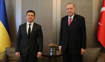 Son dakika: Başkan Erdoğan, Ukrayna Devlet Başkanı Zelenski ile görüştü! İşte ele alınan konular