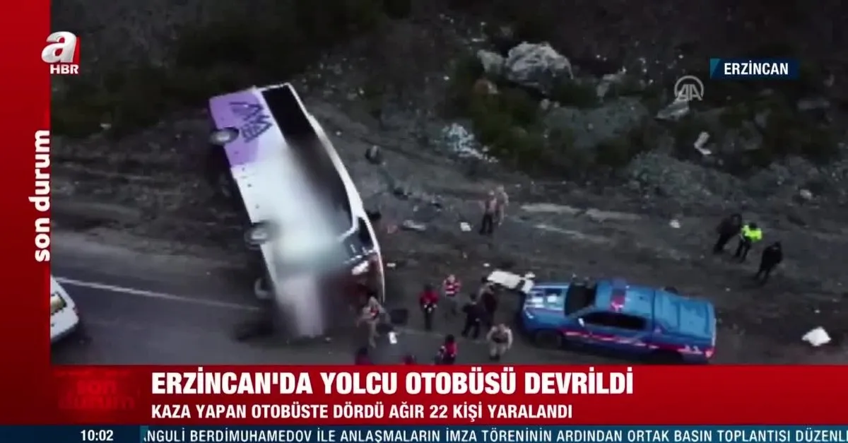 erzincan da otobus kazasi cok sayida yarali var video videosunu izle son dakika haberleri erzincan da otobus kazasi cok sayida yarali var video videosunu izle son dakika haberleri