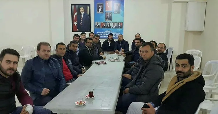 Ak Parti Yıldıztepe Mahalle Başkanlığı toplantısı