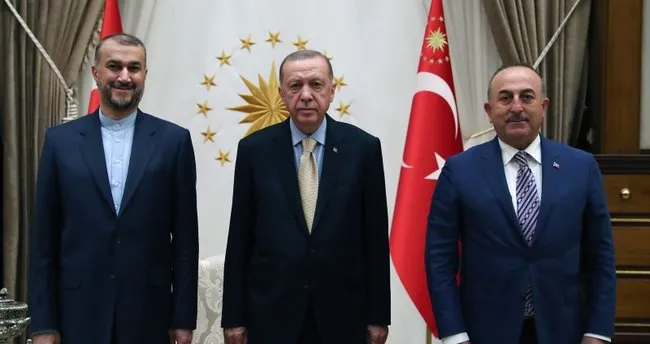Başkan Erdoğan, İran Dışişleri Bakanı Abdullahiyan'ı kabul etti