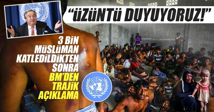 BM’den trajik Myanmar açıklaması