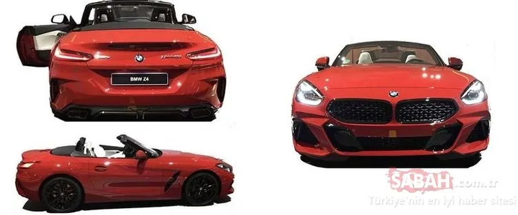 BMW’nin 2019 bombası sızdı: 2019 BMW Z4!