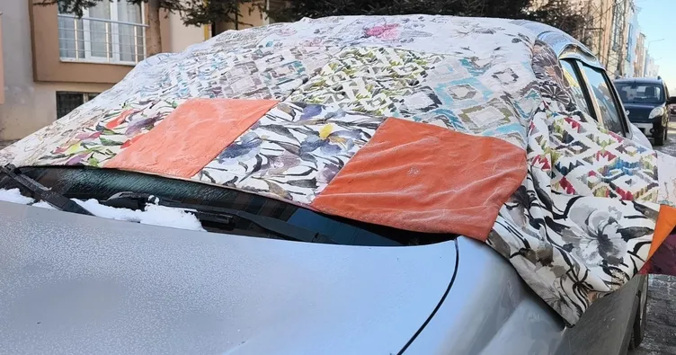 Kars eksi 20’yi gördü! Kent buz tuttu