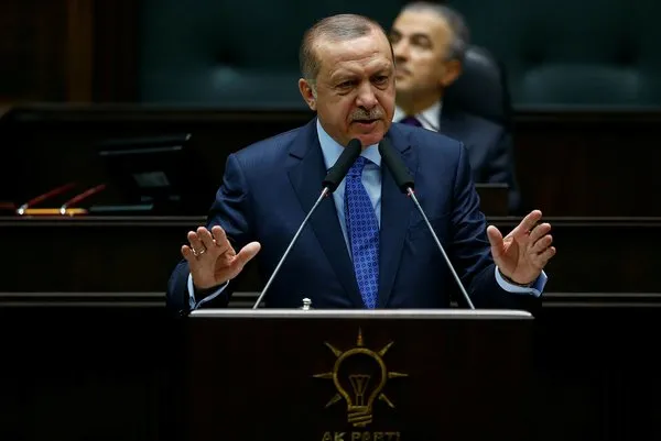 Cumhurbaşkanı Erdoğan'ın katıldığı AK Parti grup toplantısından kareler