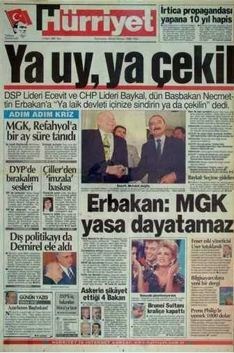 28 Şubat postmodern darbesi böyle gerçekleşti 