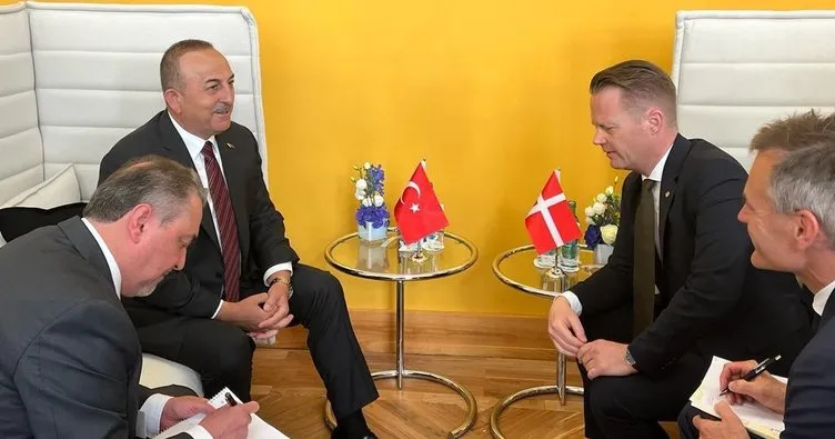 Dışişleri Bakanı Çavuşoğlu, Danimarkalı mevkidaşı Kofod ile görüştü