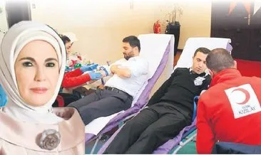 Emine Erdoğan’dan kan bağışı çağrısı