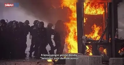 Fransa yangın yerine döndü! | Video