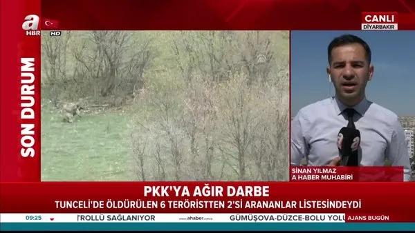 Tunceli'de 1'i mavi kategorideki 6 PKK'lı terörist etkisiz hale getirildi