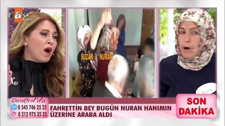 Esra Erol'da canlı yayınında şok! Nuran Demir'in eşinden para ve yasak aşk itirafı | Video