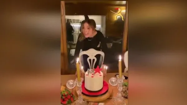Sadakatsiz'in Derin'i  Melis Sezen doğum gününü böyle kutladı | Video