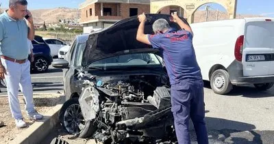 Nusaybin’de trafik kazası! 3 yaralı #mardin